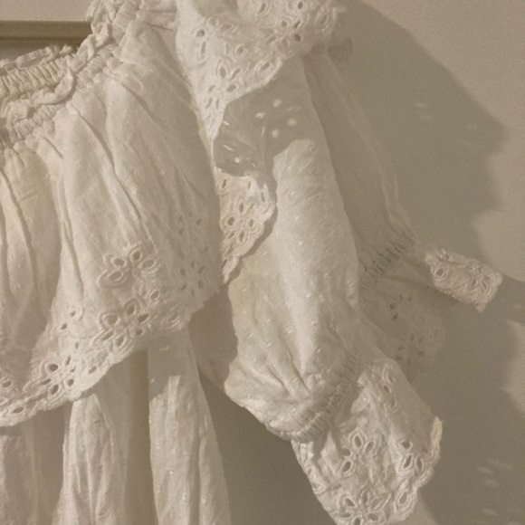 Universal Threads Swiss Dot & Eyelet Top - Picture 6 of 8